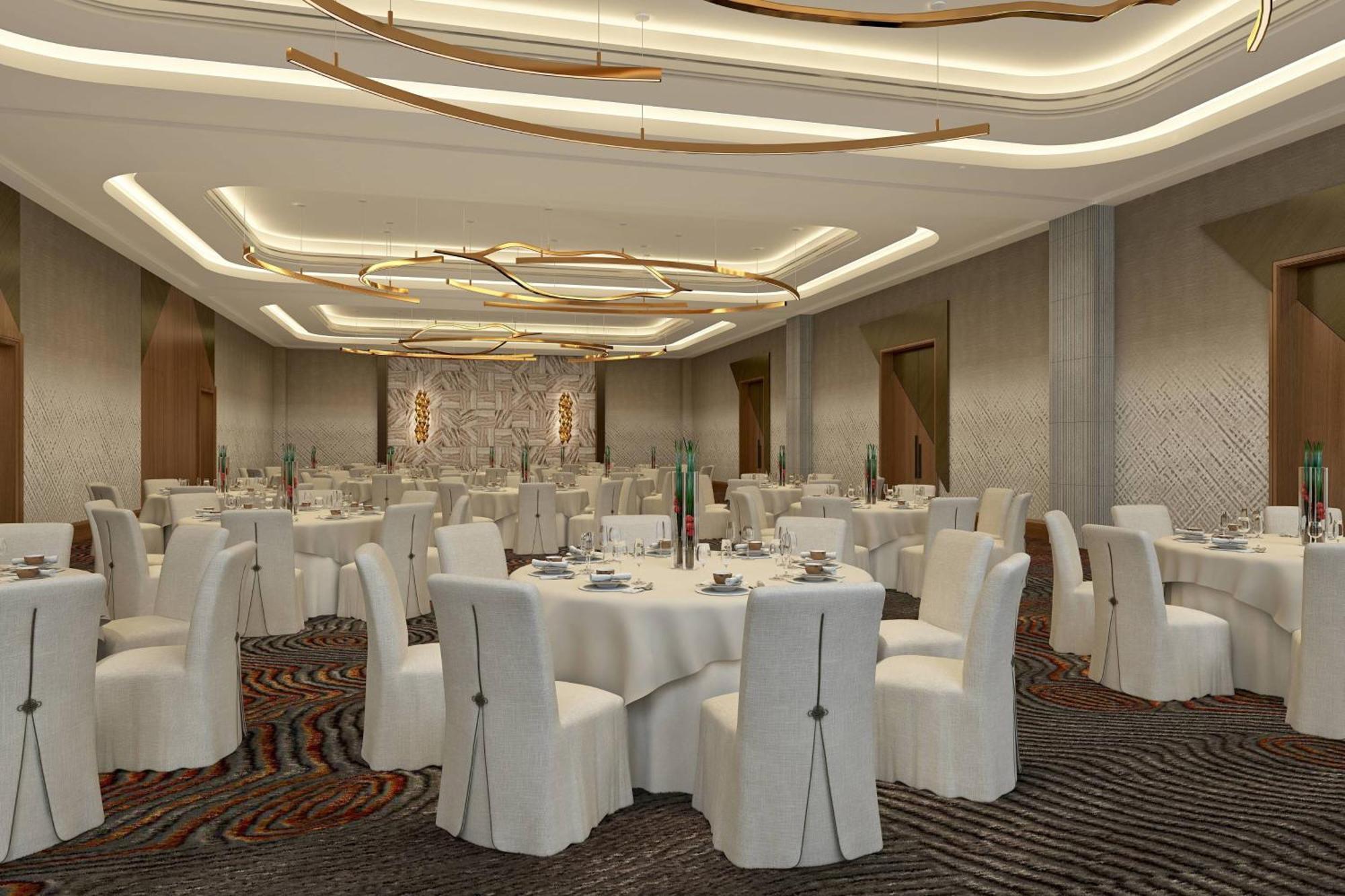 Marriott New York Jfk Airport Hotel Bagian luar foto
