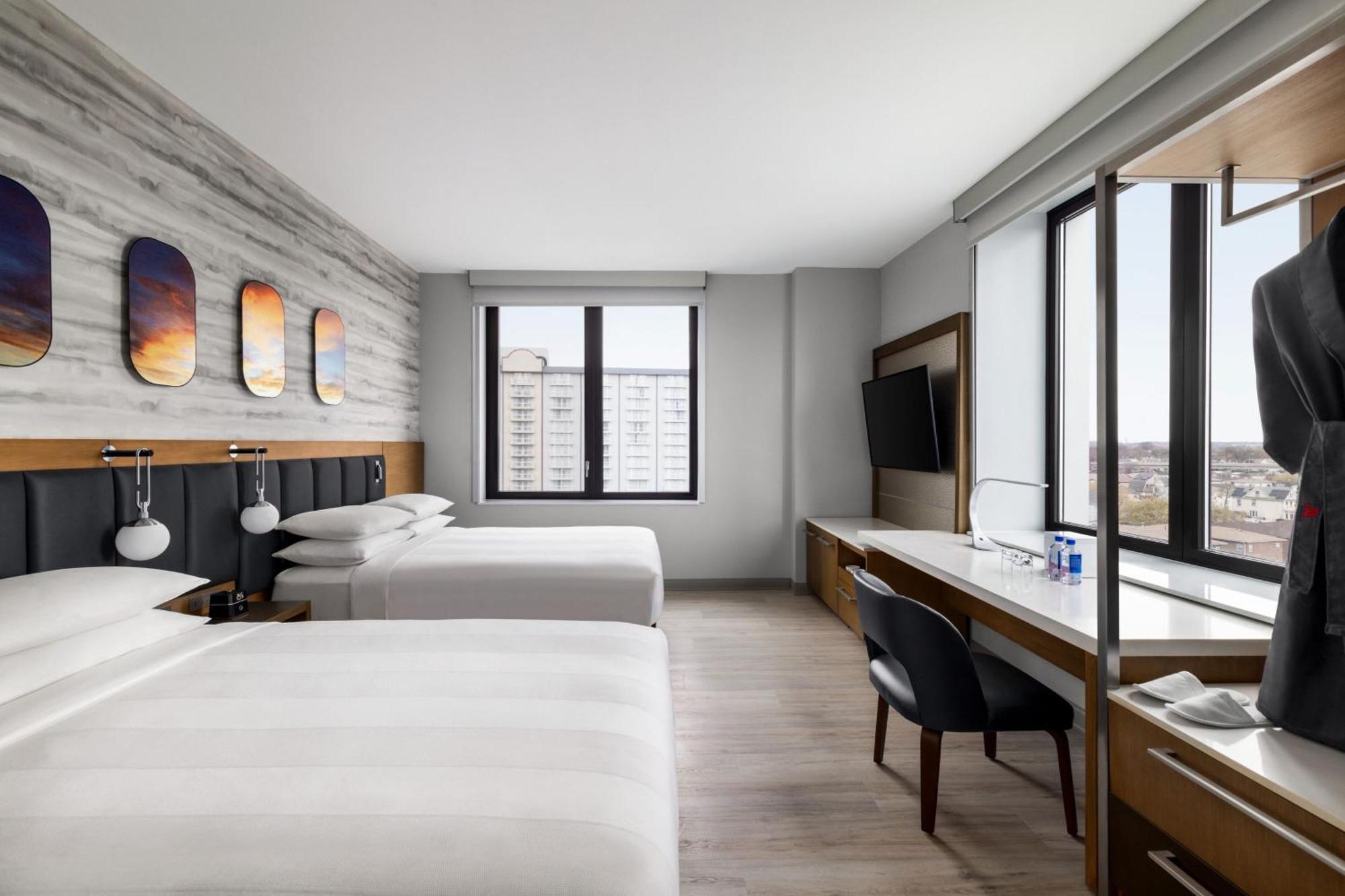 Marriott New York Jfk Airport Hotel Bagian luar foto